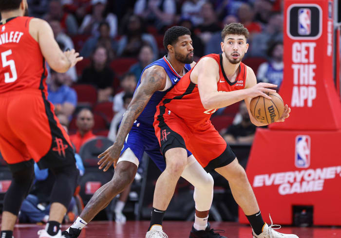 Alperen Sengun Paul George Clippers